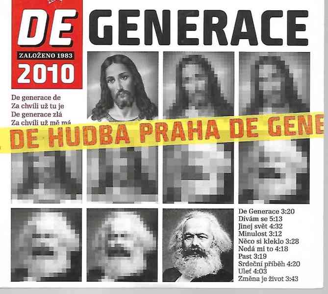 Hudba Praha – De Generace  (CD) - foto 1