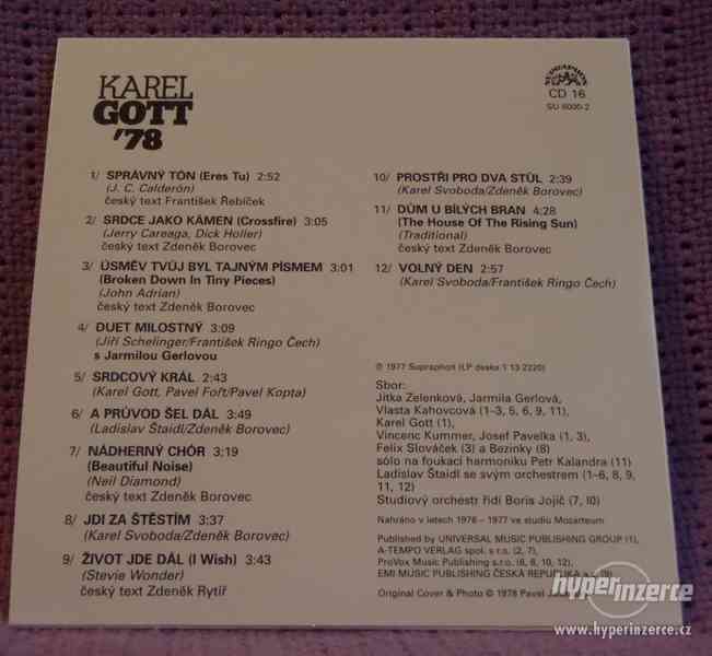 CD Karel Gott - ´78, vyprodaná Retro edice!! - foto 2