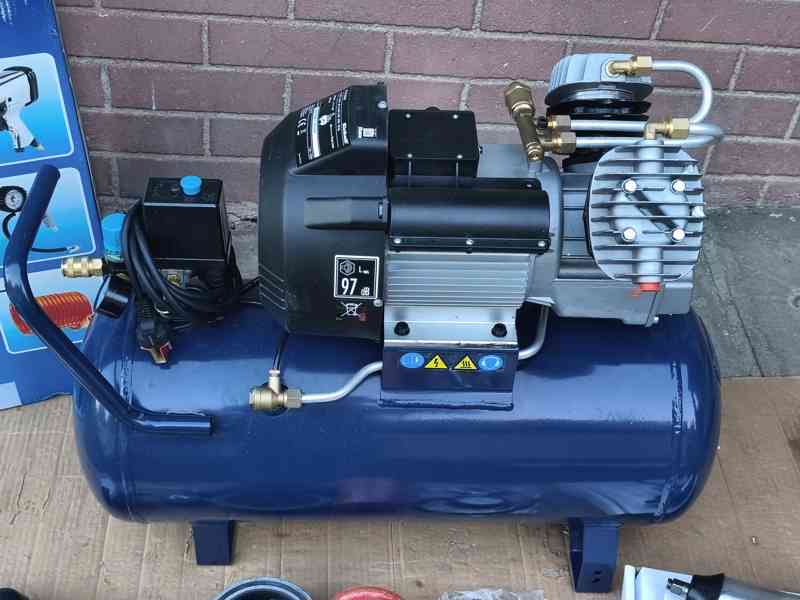 Prodám NEPOUŽITÝ 2-pístový kompresor Einhell BT-AC 400/50 +p - foto 3