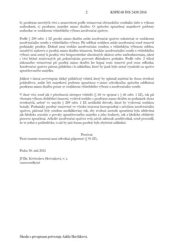 Prodej pohledávky - foto 2
