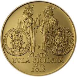 Zlatá bula sicilská 800. výročí PROOF 2012 - foto 1