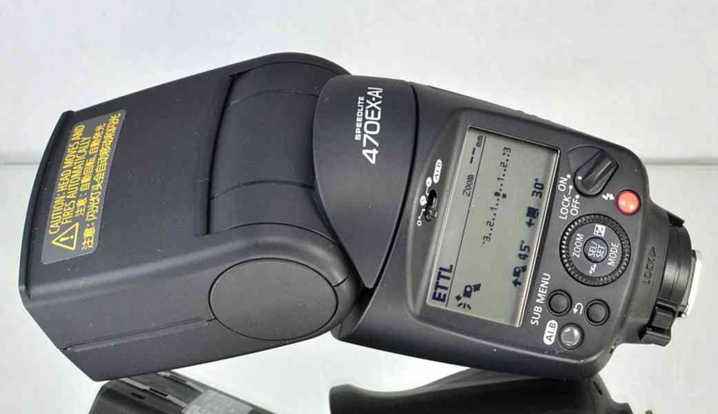 CANON Speedlite 470 EX-AI **E-TTL II**AI Bounce - foto 4