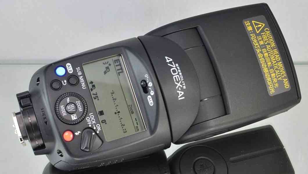 CANON Speedlite 470 EX-AI **E-TTL II**AI Bounce - foto 6