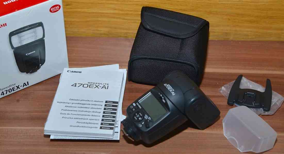 CANON Speedlite 470 EX-AI **E-TTL II**AI Bounce - foto 3