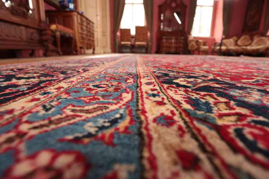 Velký perský koberec Kashan Signovaný 451 X 325 cm - foto 5