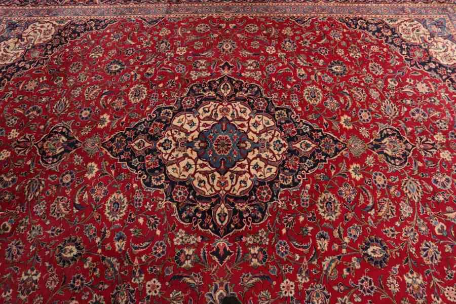 Velký perský koberec Kashan Signovaný 451 X 325 cm - foto 3