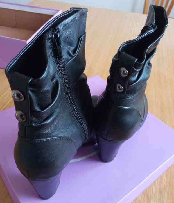 Dámské zimní kotníkové boty - foto 3