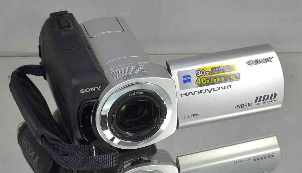 kamera: Sony DCR-SR35 *40x o. zoom*30GB pevný disk - foto 5