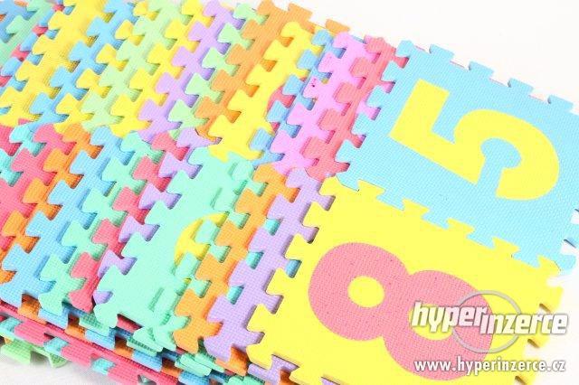 Hrací podložka, veliké pěnové puzzle - 36 dílů