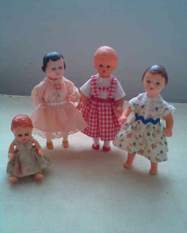 Retro malé panenky