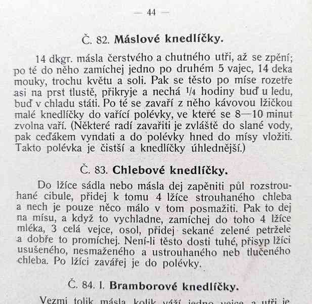 Kuchařská kniha domácnosti, Rakousko-Uhersko, rok 1914 - foto 15