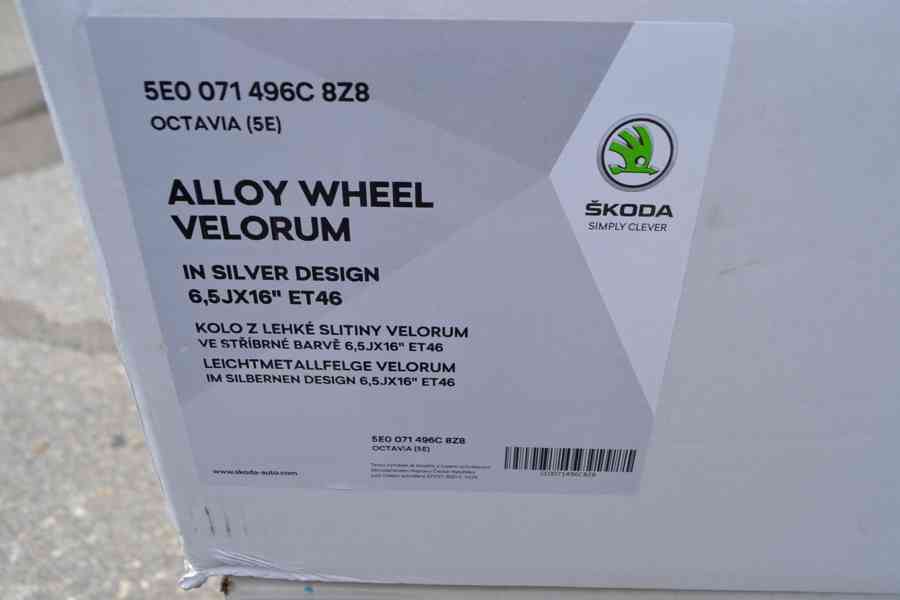 Nové ORIG.Alu kola R16,5x112 Š.Octavia III, IV, Superb,Yeti - foto 4