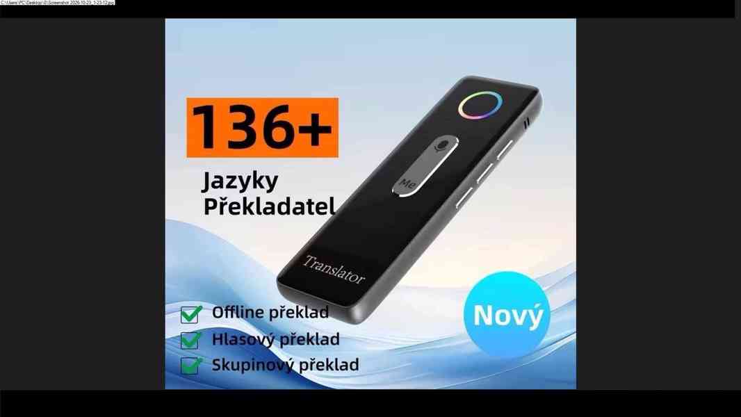 Peiko Kompaktní jazykový překladač - foto 2