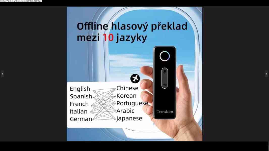 Peiko Kompaktní jazykový překladač - foto 6