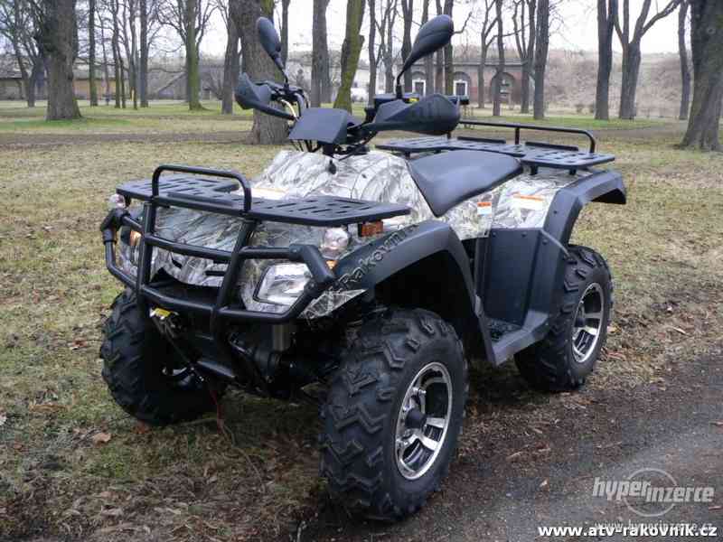 Luxusní ATV Eagle X5 Street Edition, 250cc, 2 osoby, splátky - foto 16