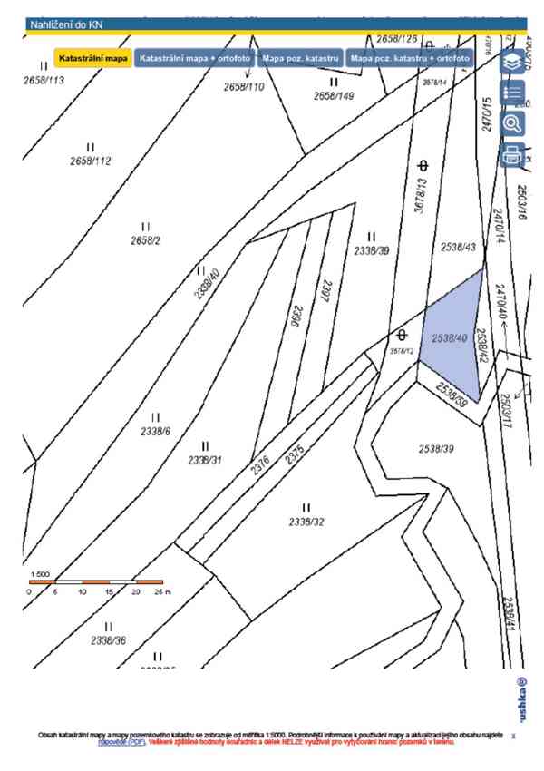 Podíl 1/4 na pozemcích v KÚ Drnovice u Val. Klobouk - foto 3