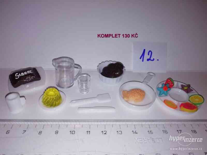 miniaturní nádobí s jídlem - foto 4