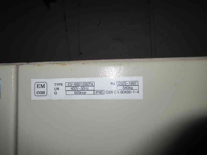 KOMPENZAČNÍ ROZVADĚČ 600 KVAR - foto 3