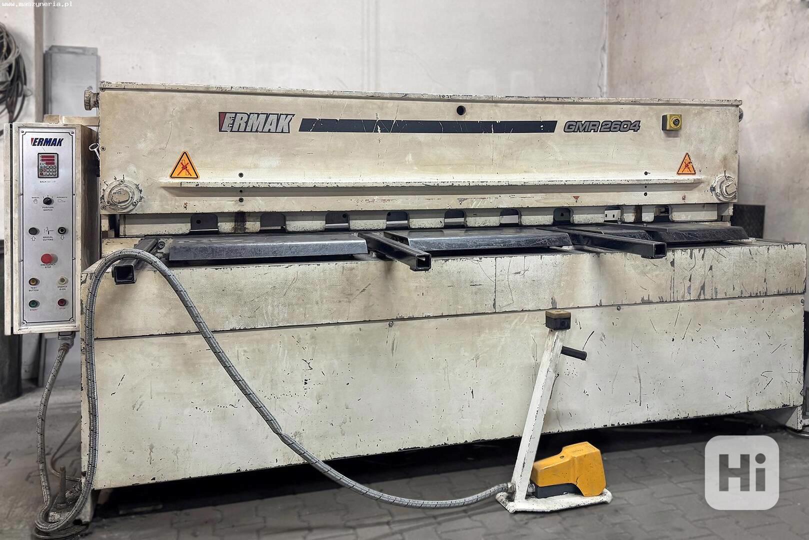 Mechanické tabulové nůžky ERMAK GMR 2600 X 4 - foto 1