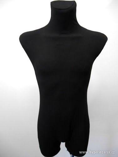 Pánská černá figurína - vysoká - foto 1