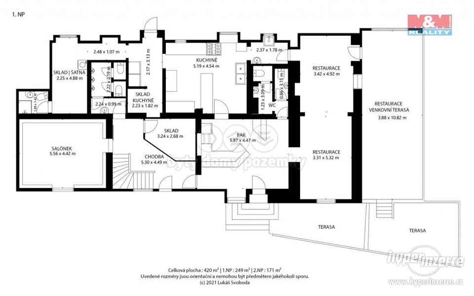 Prodej nájemního domu, 420 m2, Hukvaldy - foto 1