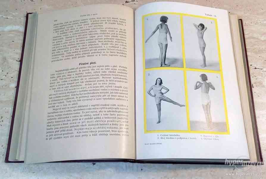 Starožitná lékařská kniha Nové domácí léčení z roku 1920 - foto 6