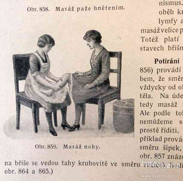 Starožitná lékařská kniha Nové domácí léčení z roku 1920 - foto 12