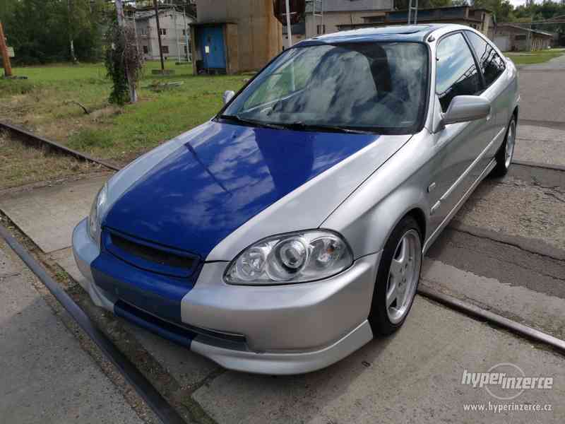 Honda civic 6G coupe 1.6 77KW,Borbet,velmi zachovalý stav. - foto 2