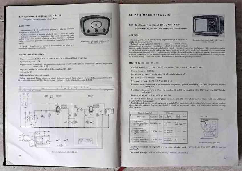 4 knihy - staré československé a zahraniční rádia a televize - foto 12