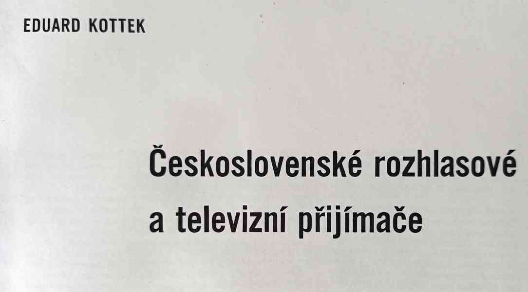 4 knihy - staré československé a zahraniční rádia a televize - foto 5