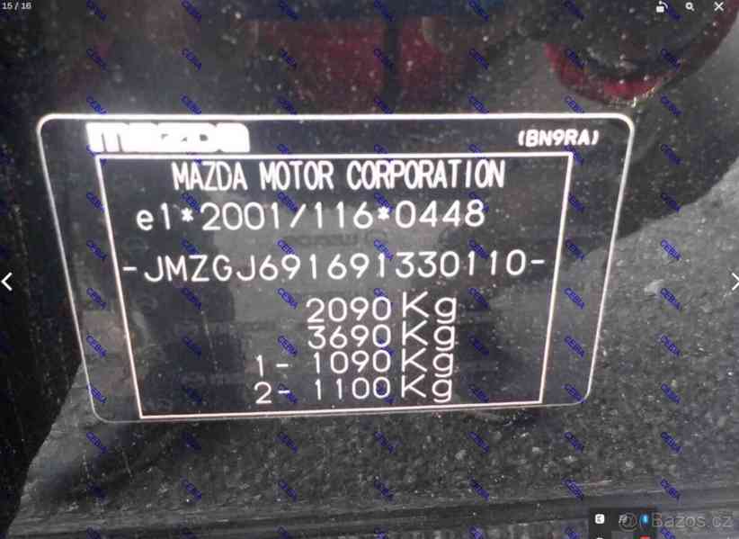 Mazda 6 2,2   SkyActive Led navi 2015 Nafta - foto 6