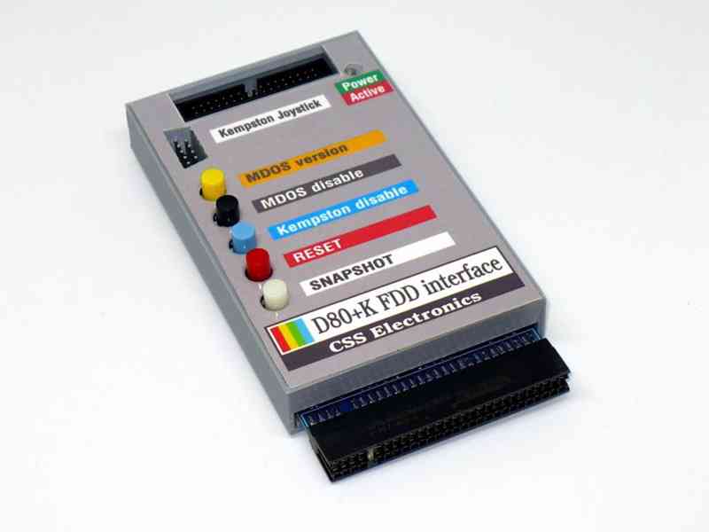 NOVÝ komplet pro ZX Spectrum - D80+K a box 2xFDD - foto 4