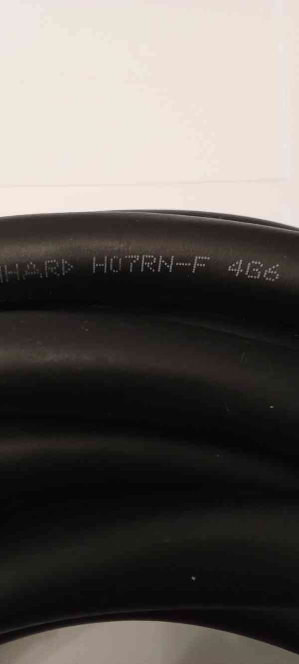 Gumový kabel H07RN-F 4G6 Délka 21 metrů Stav nový,nepoužitý  - foto 2