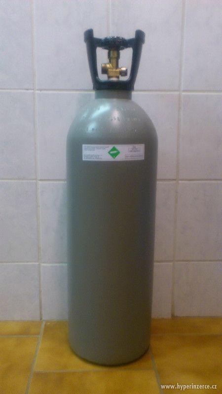 Tlaková lahev CO2 15 kg po atestu "PLNÁ" + ZÁRUKA - foto 1