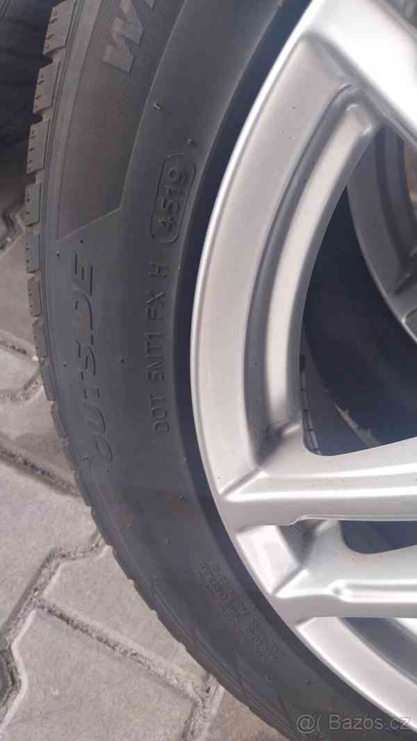Prodám alu kola na vozy ŠKODA, VW pneu 215/55/17 - foto 8