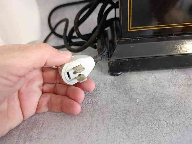 Starožitný historicky dánský telefon Kristian Kirk - foto 4