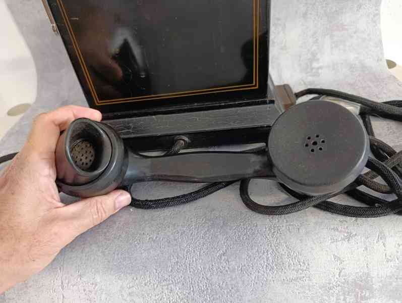 Starožitný historicky dánský telefon Kristian Kirk - foto 10