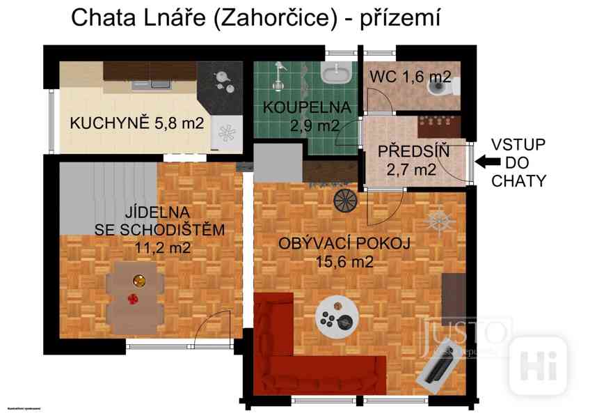 Prodej chaty, 353 m², Lnáře - Zahorčice - foto 26