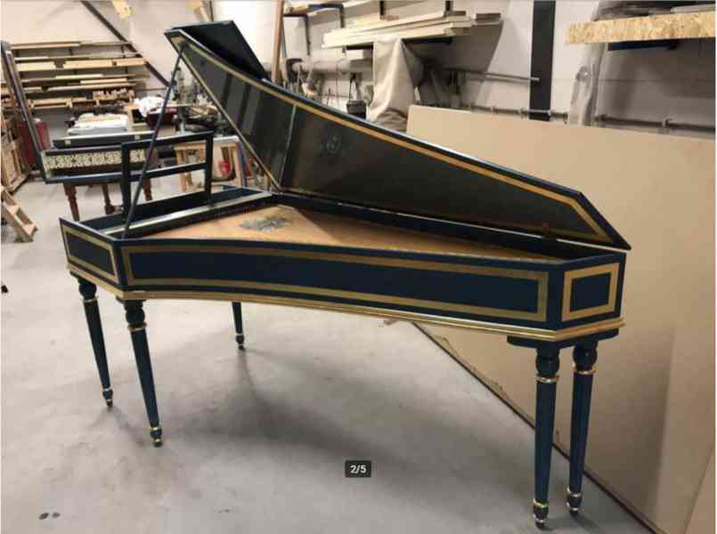 prodám cembalo, spinet a virginal - foto 13