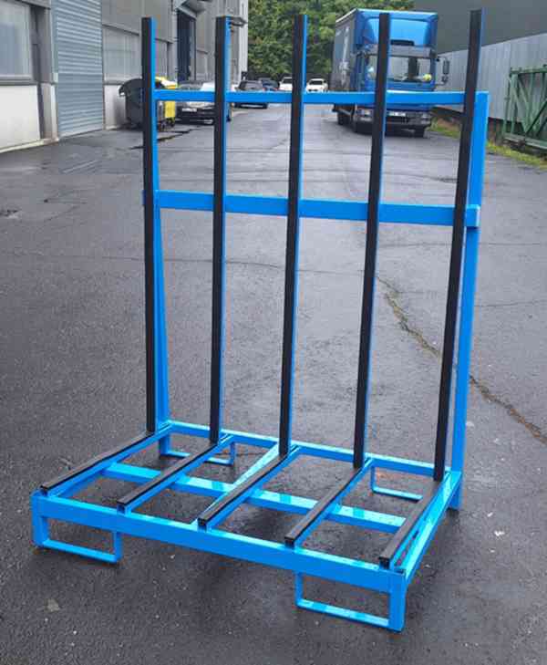 Přepravní stojan na sklo, kamenné desky, deskový materiál - foto 3