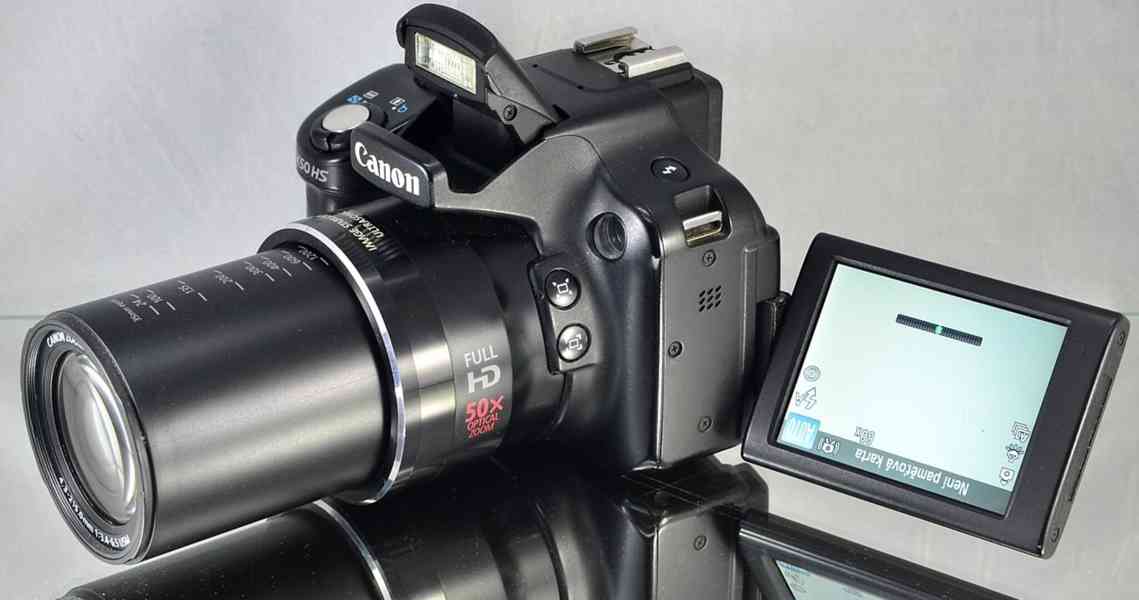 Canon PowerShot SX50 HS *50x Op.Zoom*full HDV*RAW - foto 5