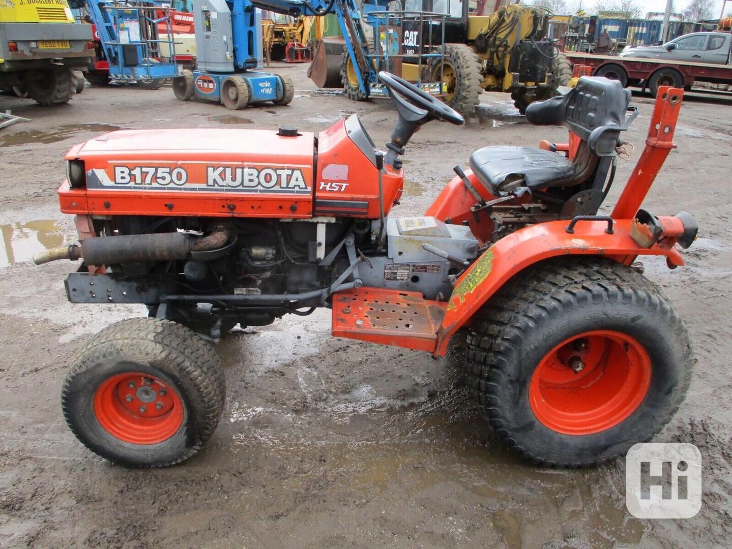 Traktor Kubota B1750 hydrostatický - foto 1
