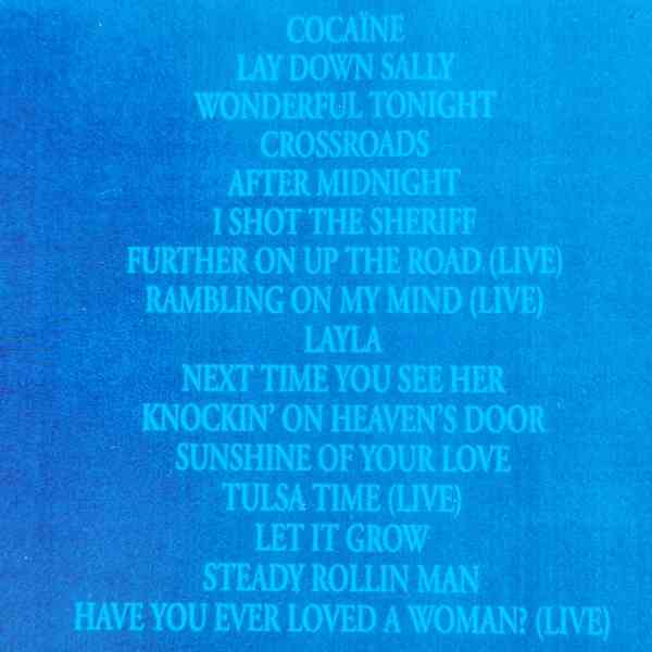 CD - ERIC CLAPTON / Story - foto 2