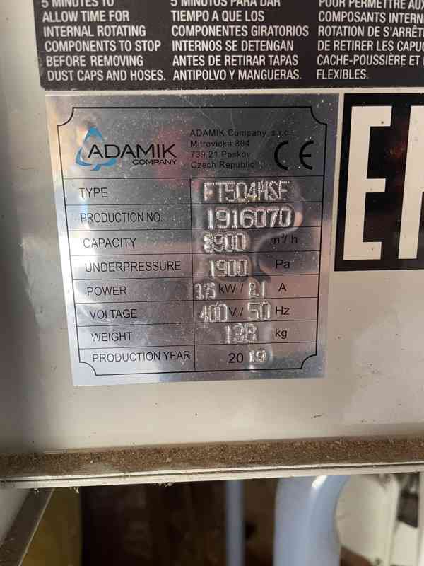 Čtyřpytlové odsávání Adamik FT 504SF - foto 2