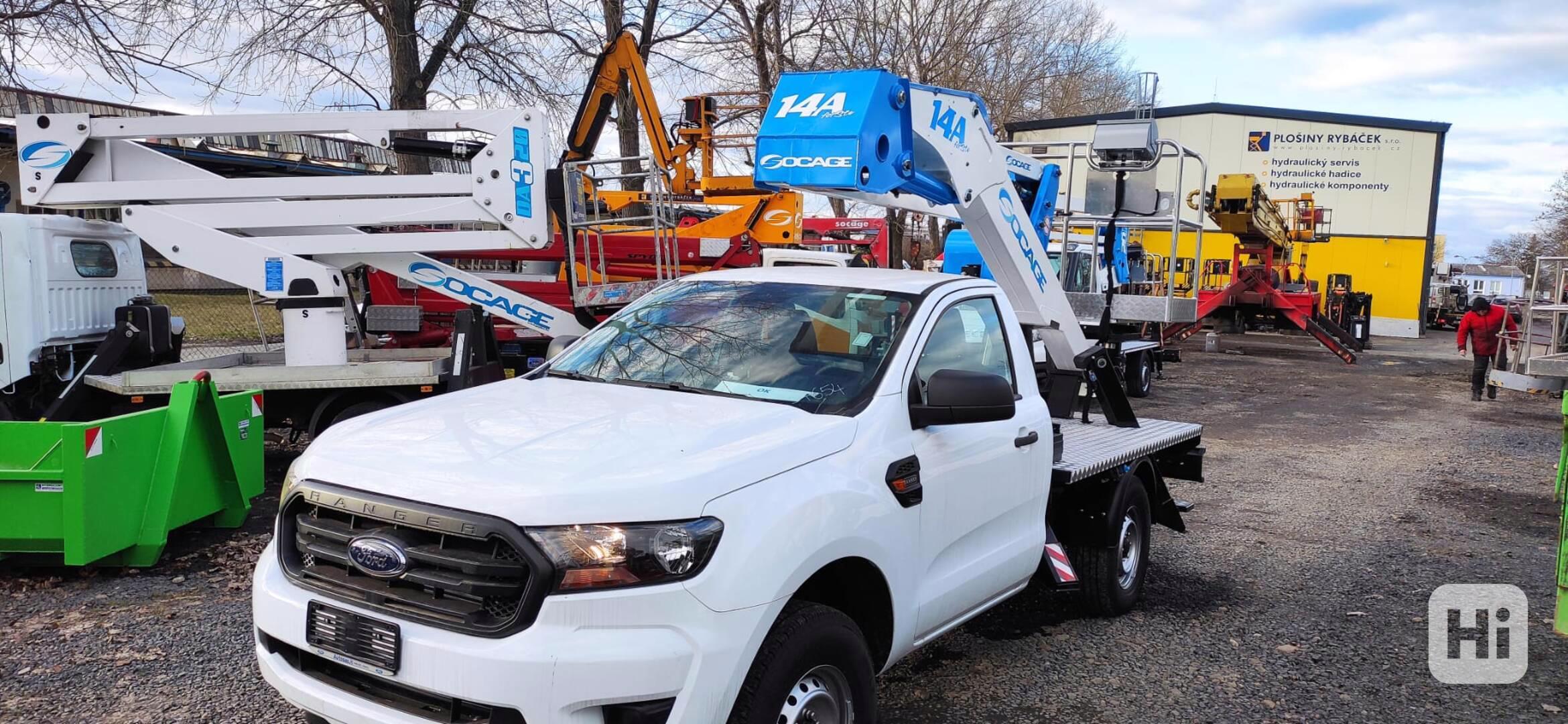 Pracovní plošina Socage A314 na Ford Ranger - foto 1