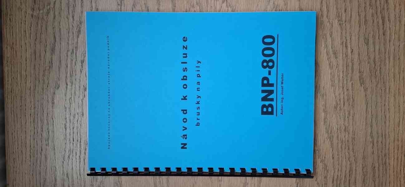 Návod brusky na pily BNP-800 - foto 1