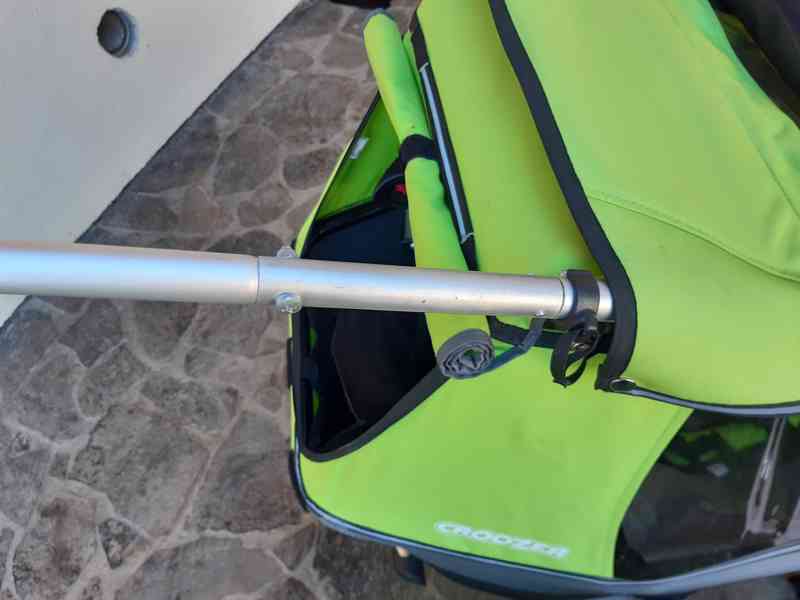 Dětský vozík Croozer zelený - foto 5