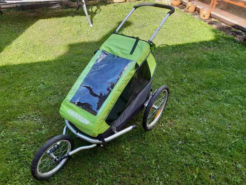 Dětský vozík Croozer zelený - foto 2