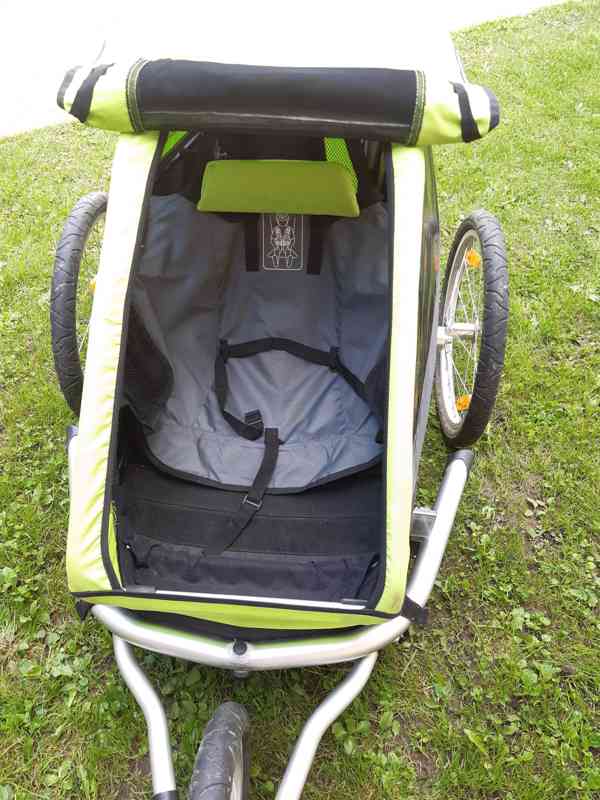 Dětský vozík Croozer zelený - foto 4