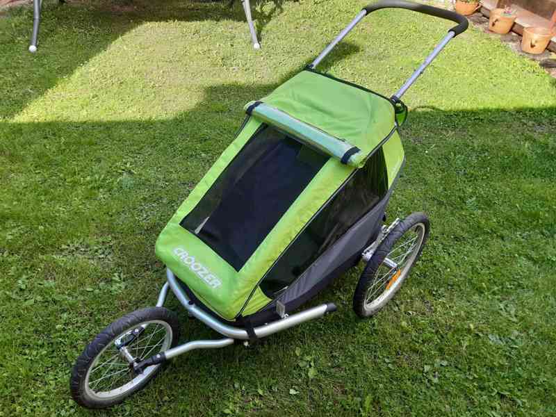 Dětský vozík Croozer zelený - foto 10